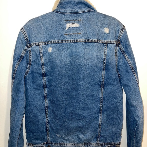 Zara Jean Shearling Jacket - Picture 3 of 5